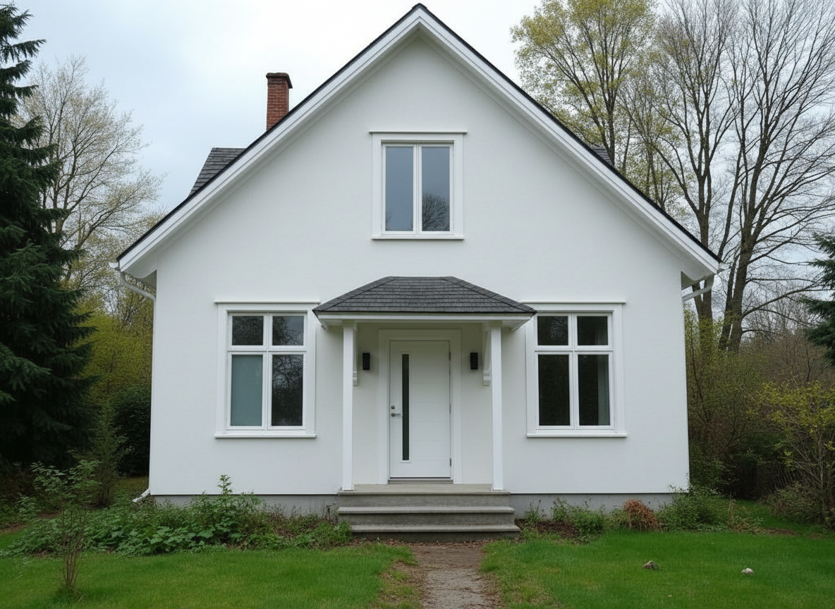 Fasadrenovering – efter